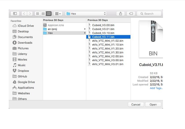 Upgrade Joyetech Cuboid on Macs – Simple Guide 2