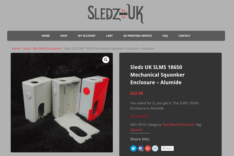 Sleds.co.uk DIY Squonk Mod