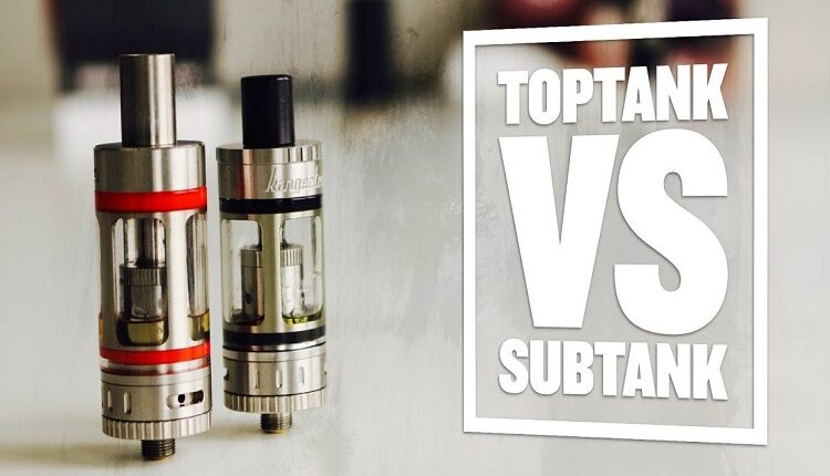 Toptank Vs Subtank Mini by Kangertech